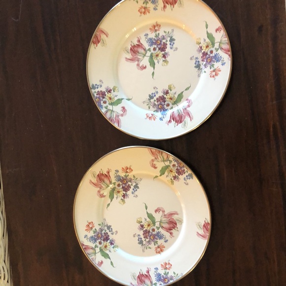 MacKenzie-Childs Camp 1995 salad plate - Picture 2 of 5